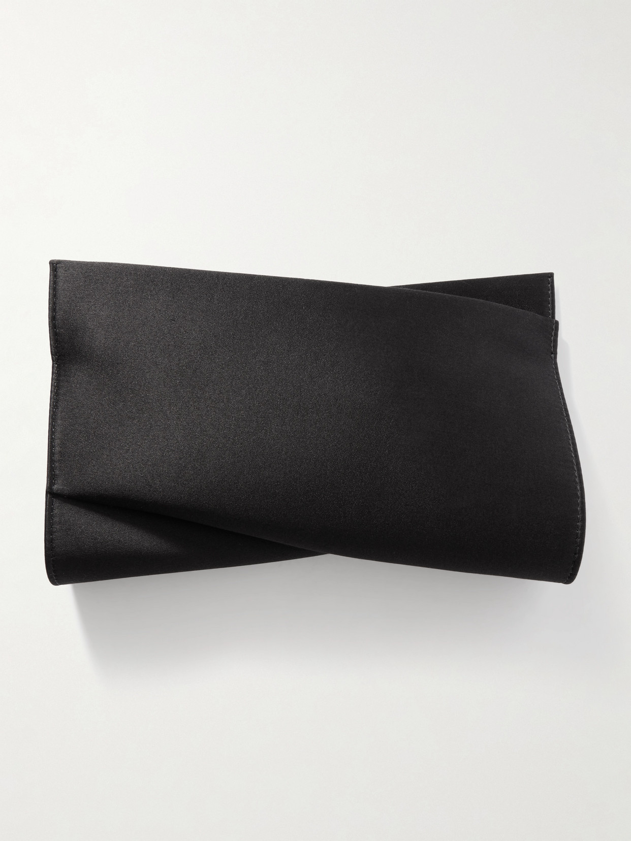 Christian Louboutin Loubitwist Iridescent Leather Clutch Bag In Black