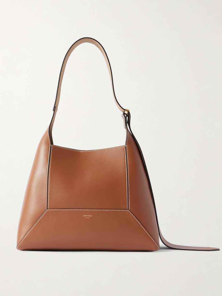 JIMMY CHOO Diamond 皮革单肩包 | NET-A-PORTER