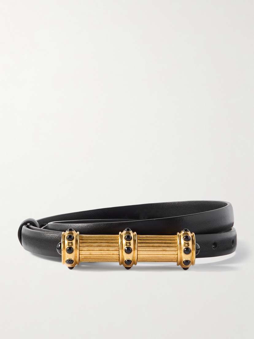 Tom Ford Embellished Leather Belt