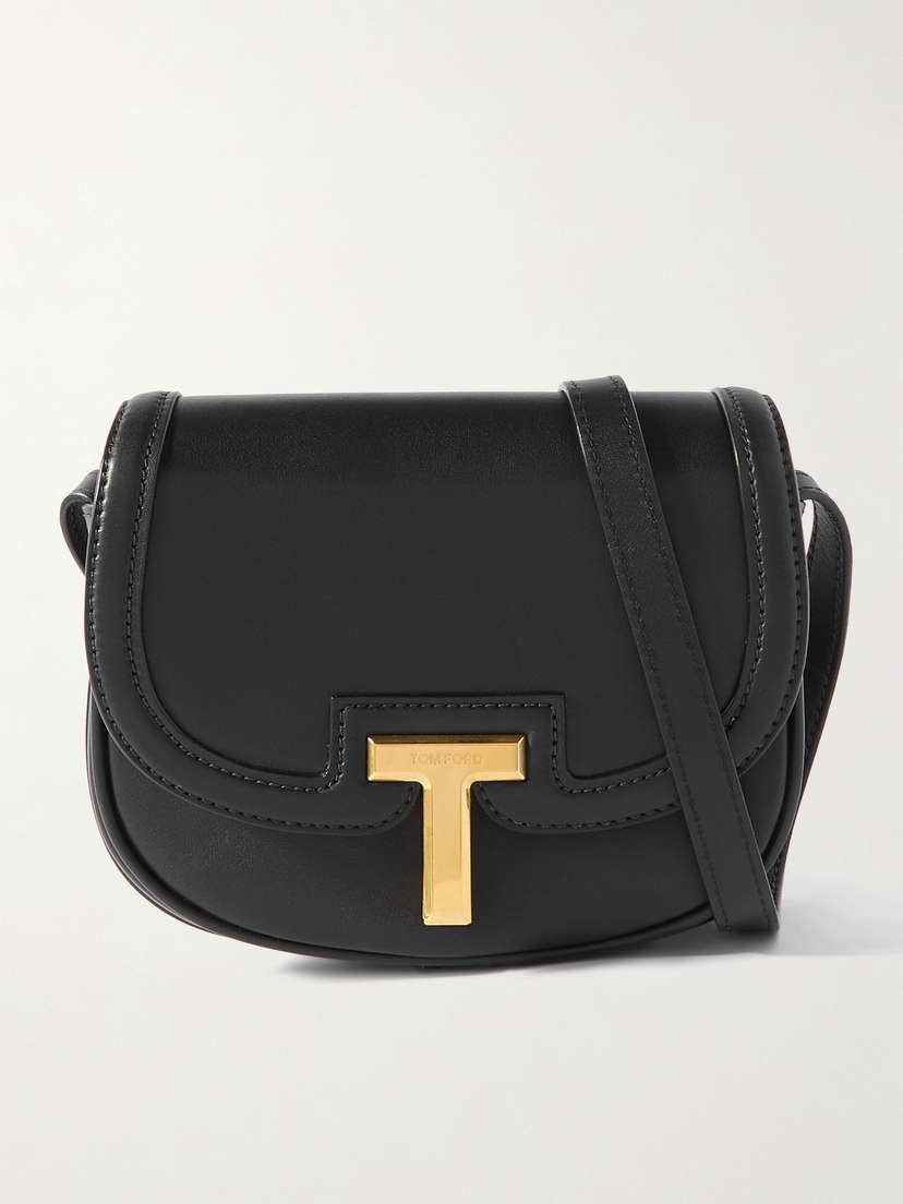 Tom Ford Wallis Leather Shoulder Bag