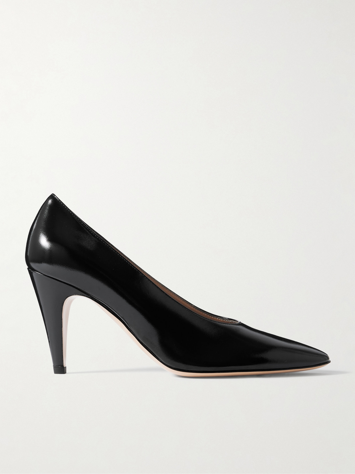 Gianvito Rossi 85 Patent-leather Pumps In Black