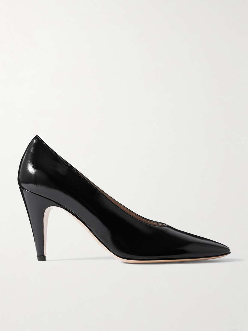 Gianvito Rossi Amelia 85 Patent-leather Pumps