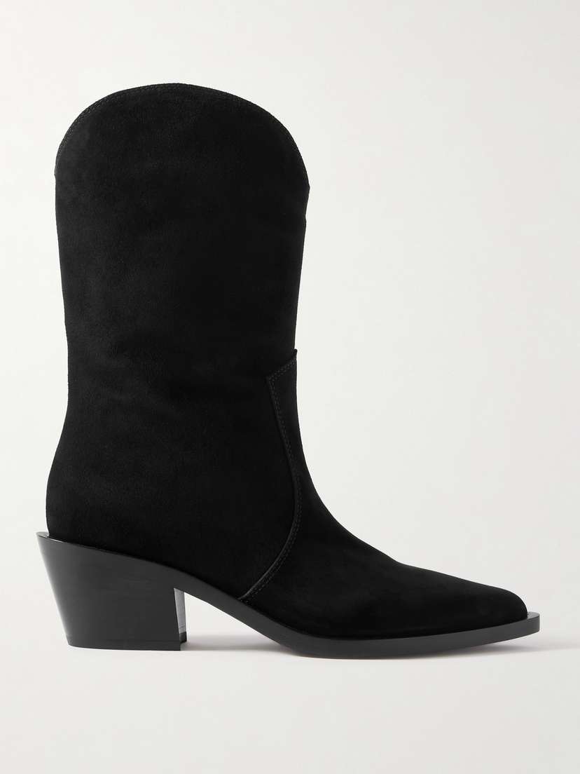 Gianvito Rossi Waylon 45 Suede Ankle Boots
