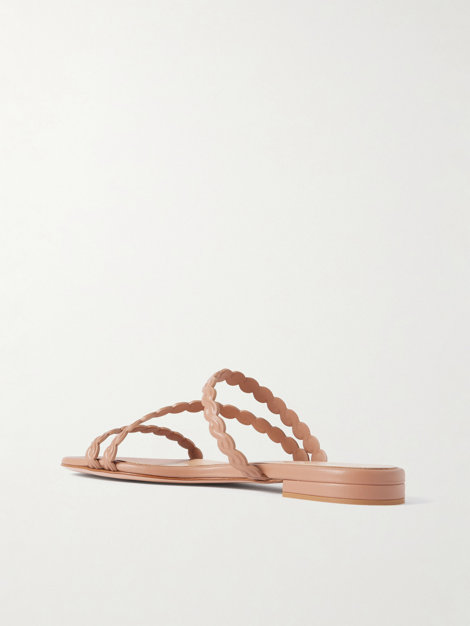 GIANVITO ROSSI Kai leather sandals thumbnail