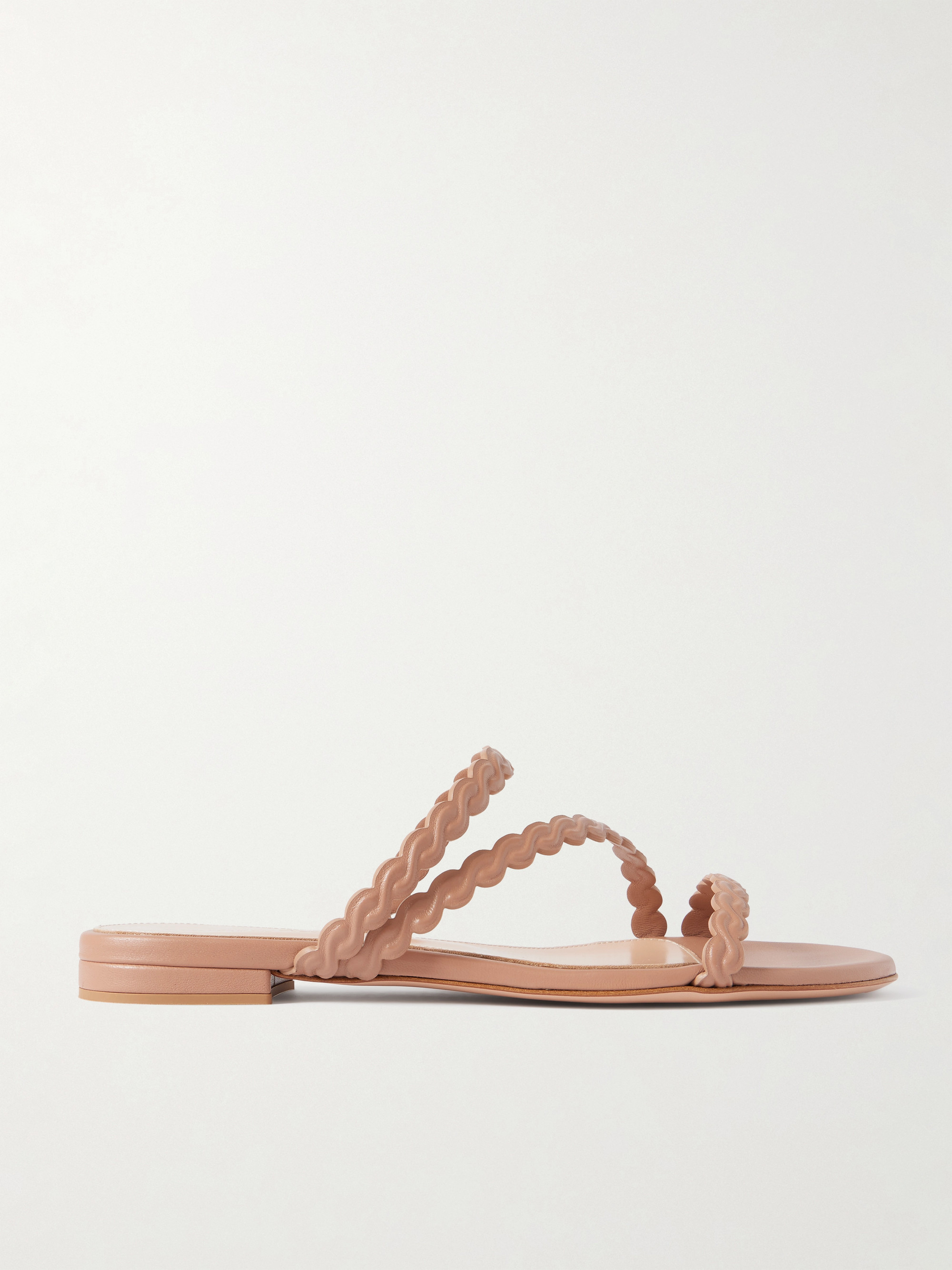 GIANVITO ROSSI Kai leather sandals