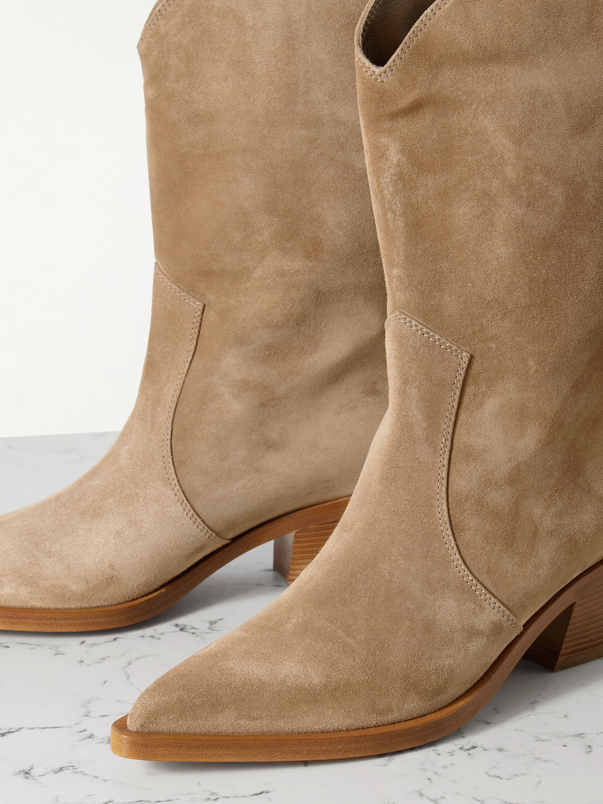 Gianvito Rossi Denver Boots In Brown