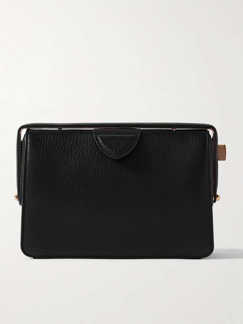 Gabriela Hearst Carrington Textured-leather Clutch