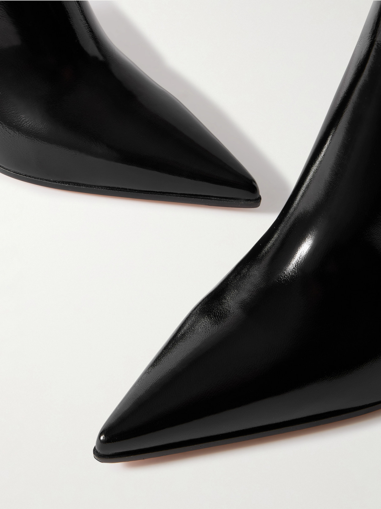 Gianvito Rossi Keinna 60 Patent-leather Ankle Boots In Black
