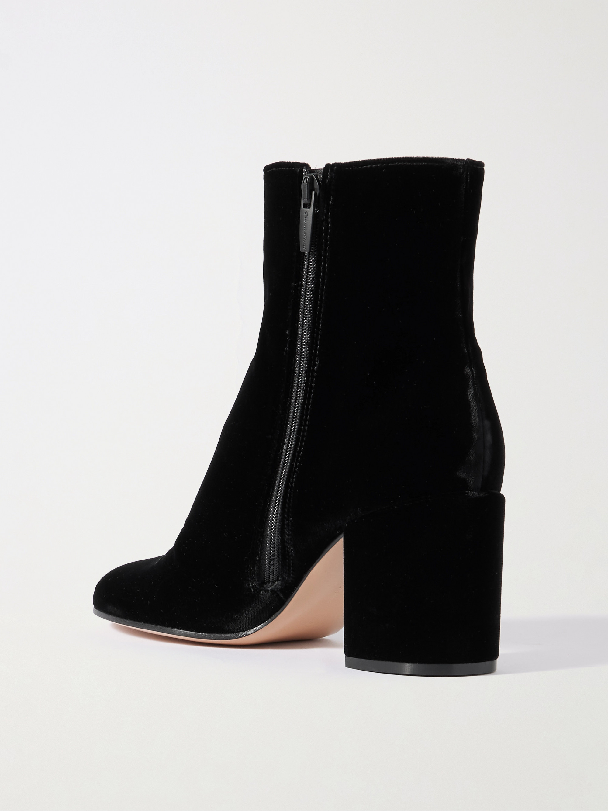 GIANVITO ROSSI Joelle 70 velvet ankle boots thumbnail