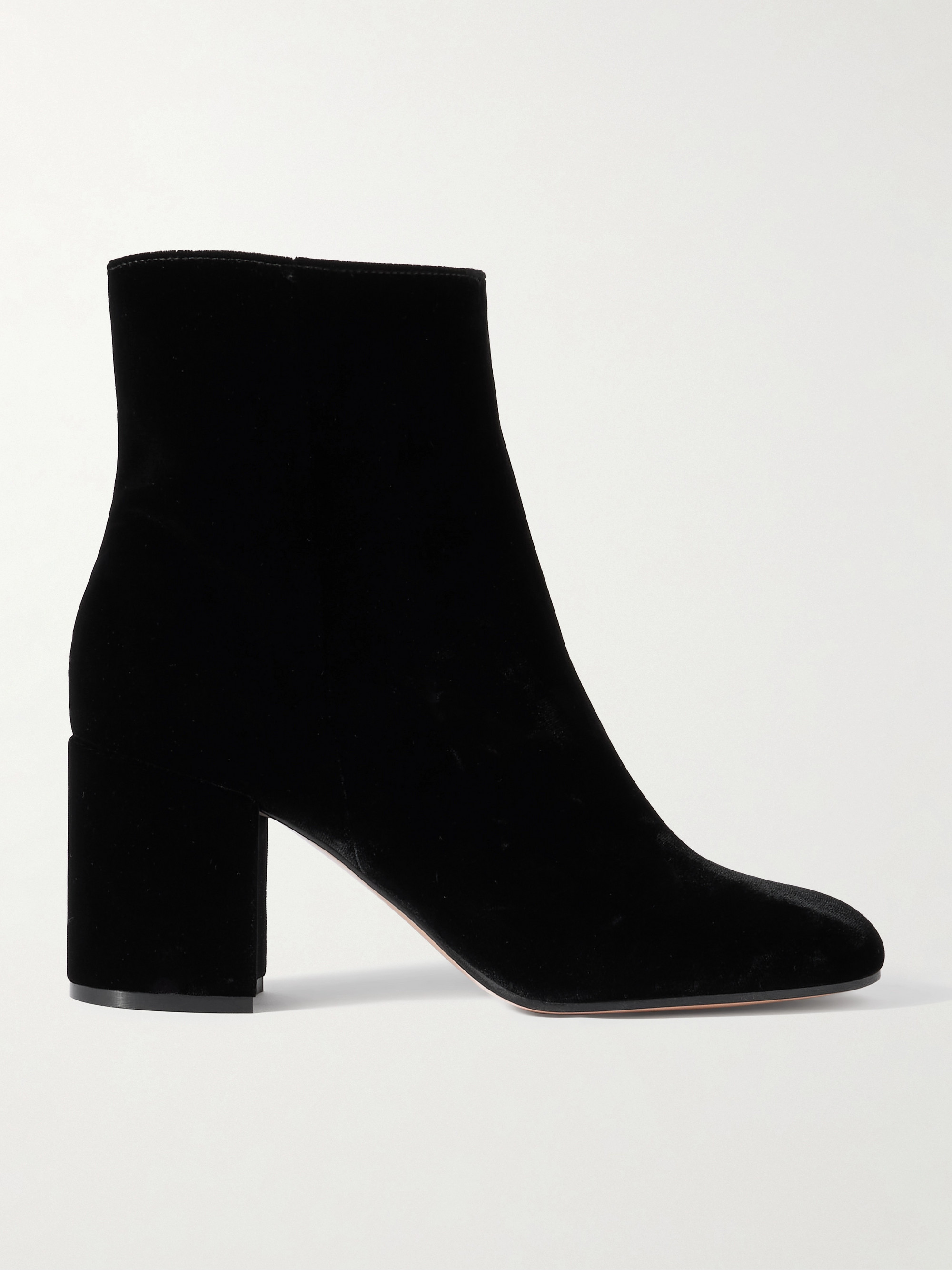 GIANVITO ROSSI Joelle 70 velvet ankle boots