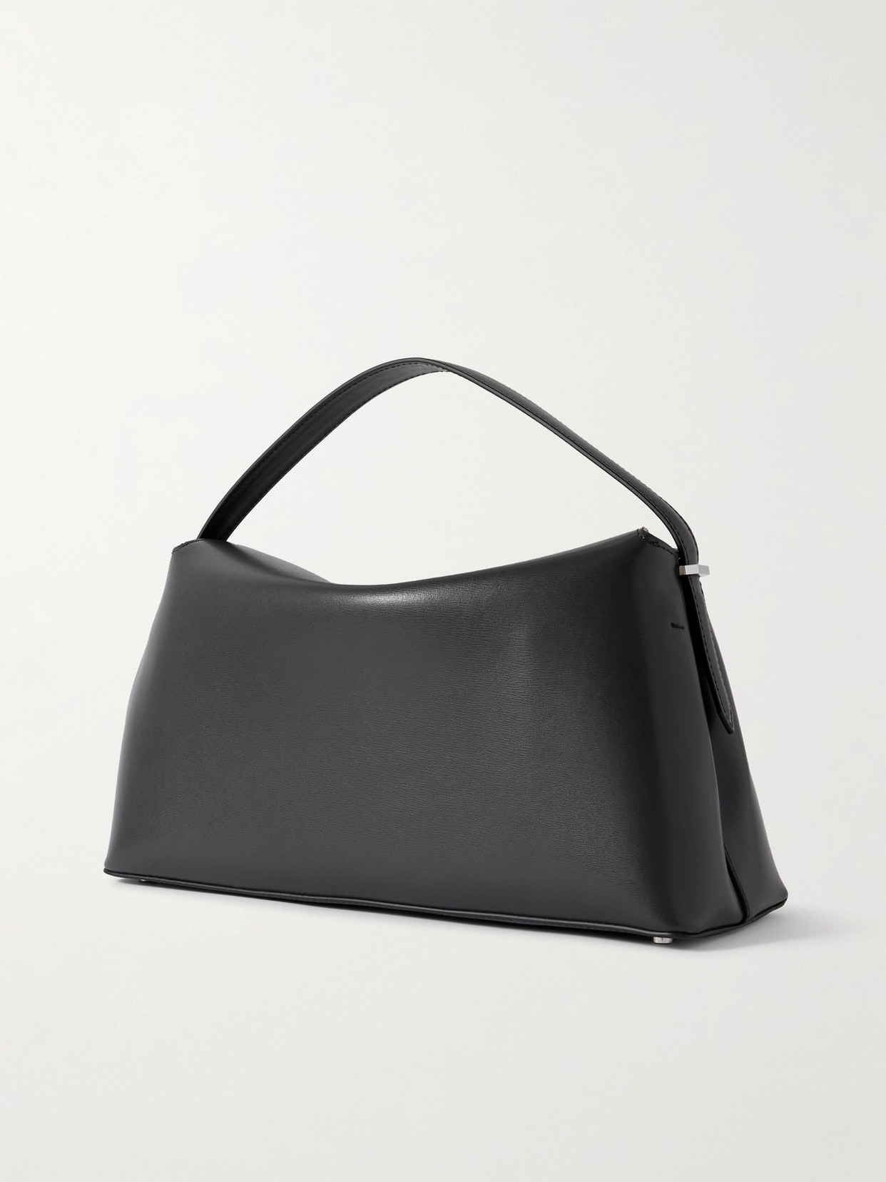 Totême T-lock Top Handle Shoulder Bag In Gray