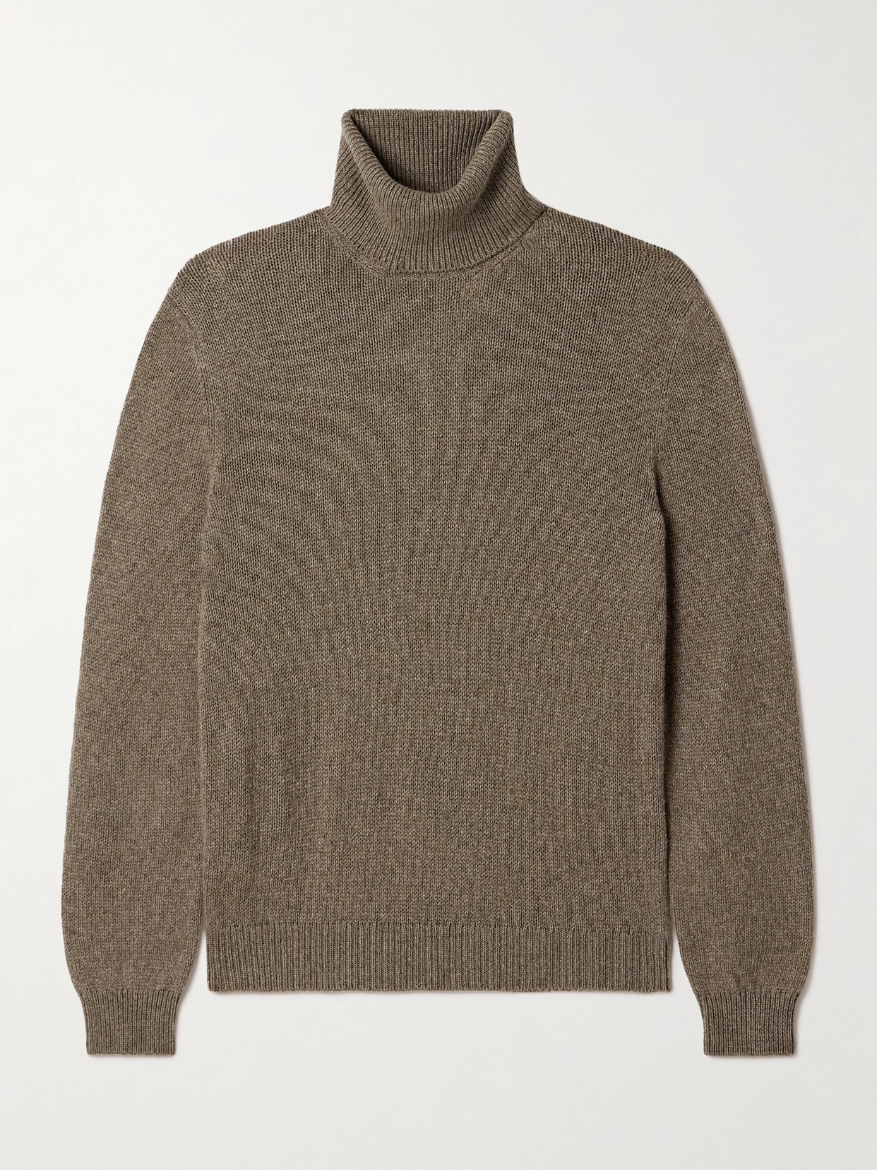 Loro Piana - Fobello Cashmere Turtleneck Sweater - Green