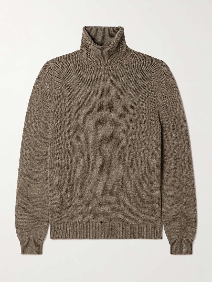 Loro Piana Fobello Cashmere Turtleneck Sweater
