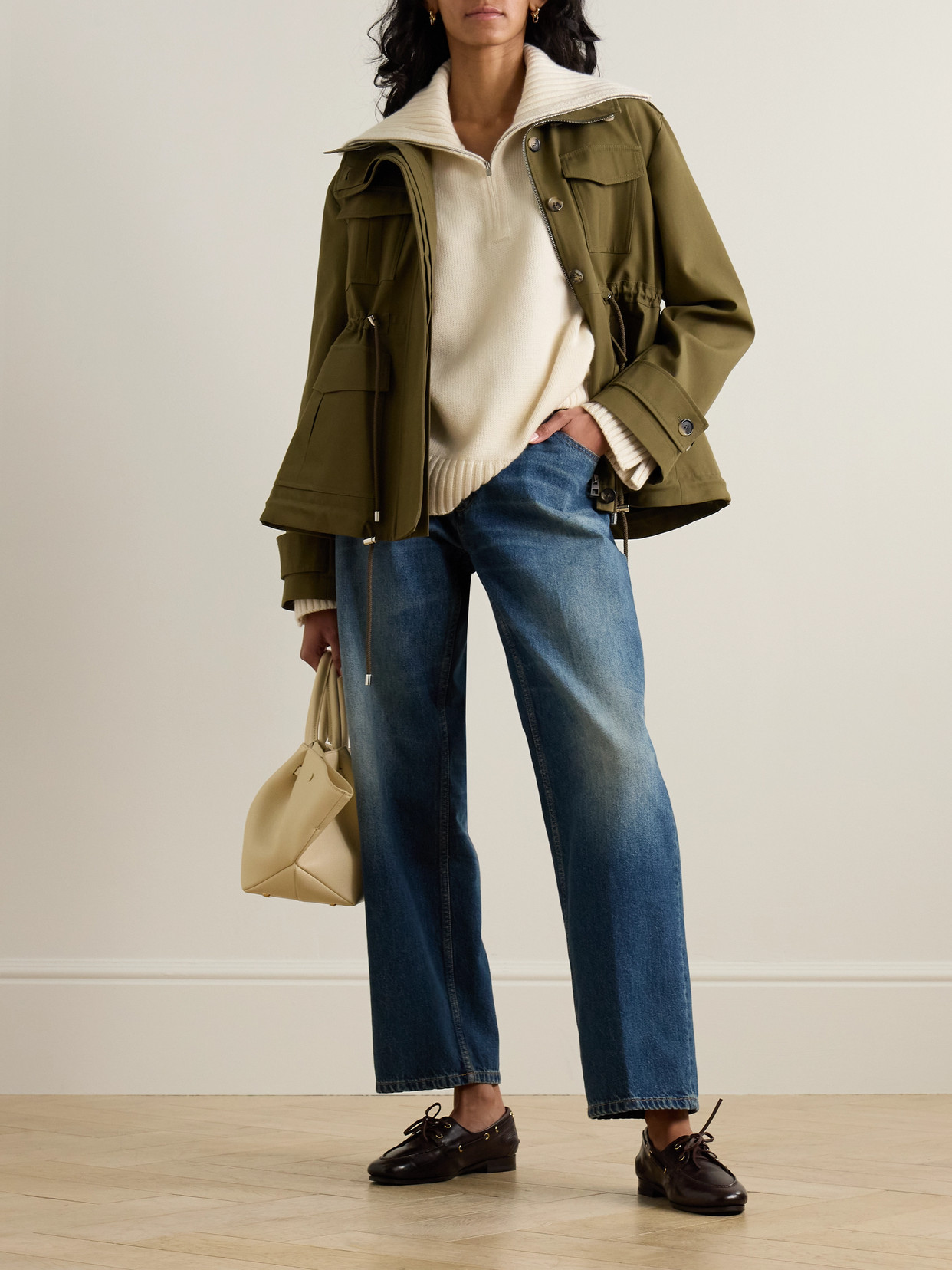 Cashmere Half-Zip Sweater