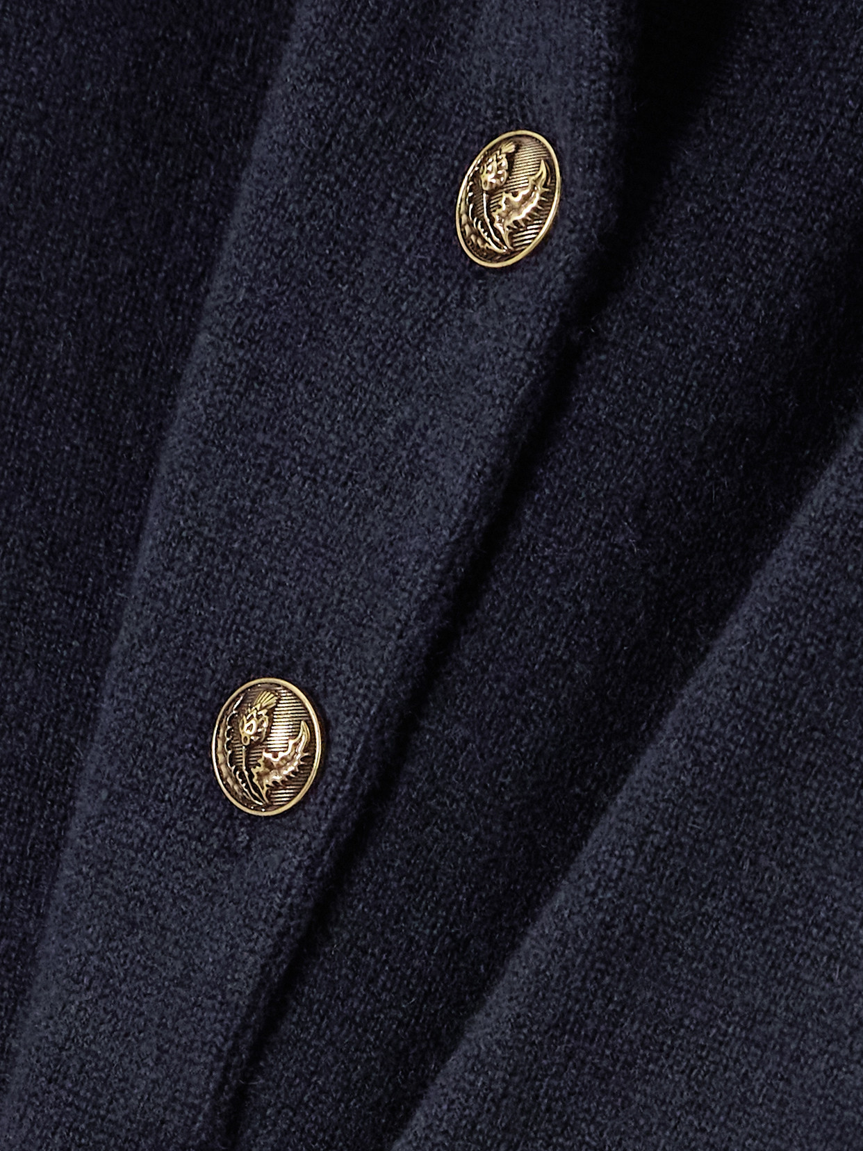 Loro Piana Cashmere Polo Sweater In Blue