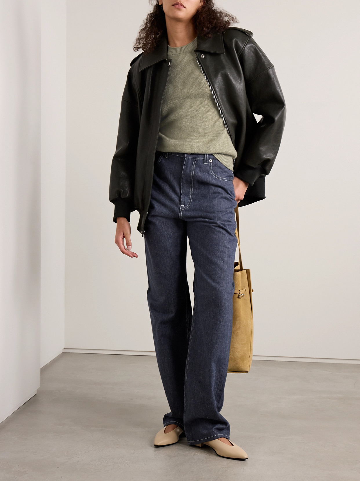 Loro Piana Fobello Cashmere Sweater In Green