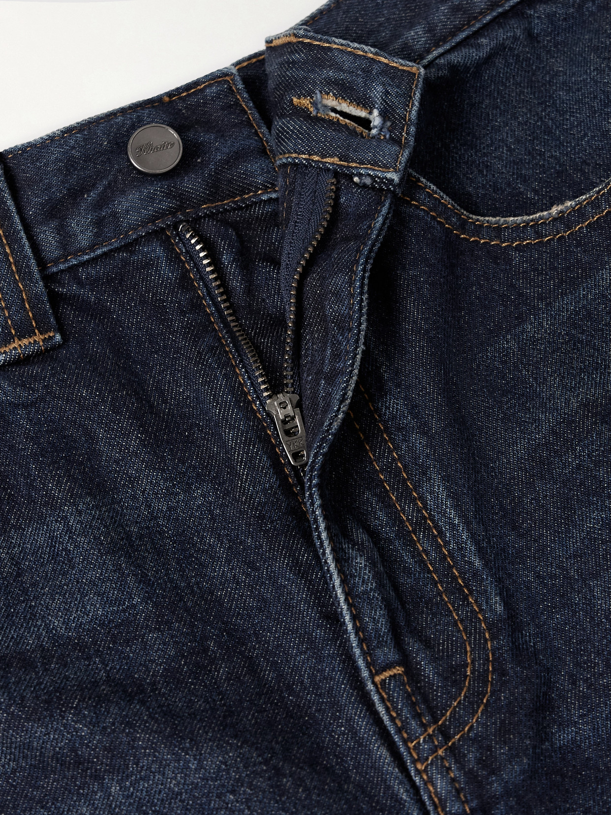 Khaite Bonnie Mid-rise Boyfriend Jeans In Blue