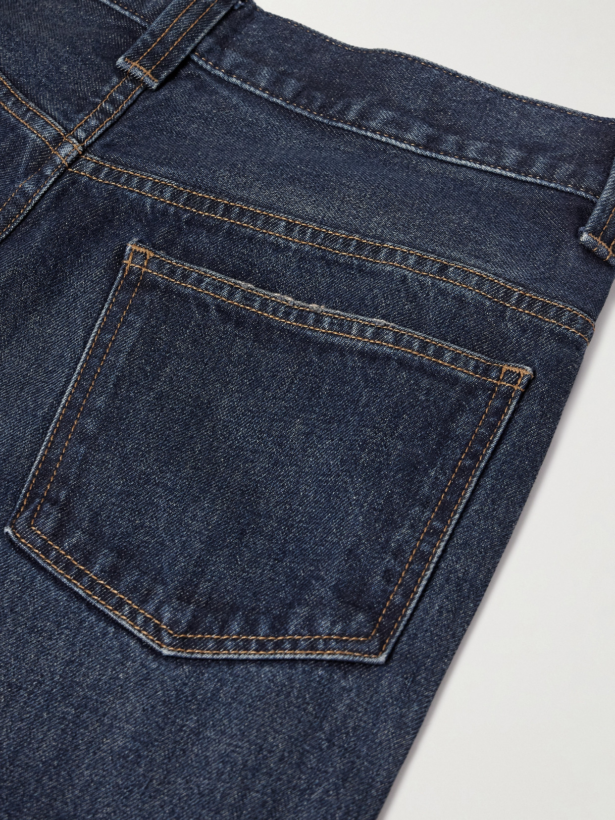 Khaite Bonnie Mid-rise Boyfriend Jeans In Blue