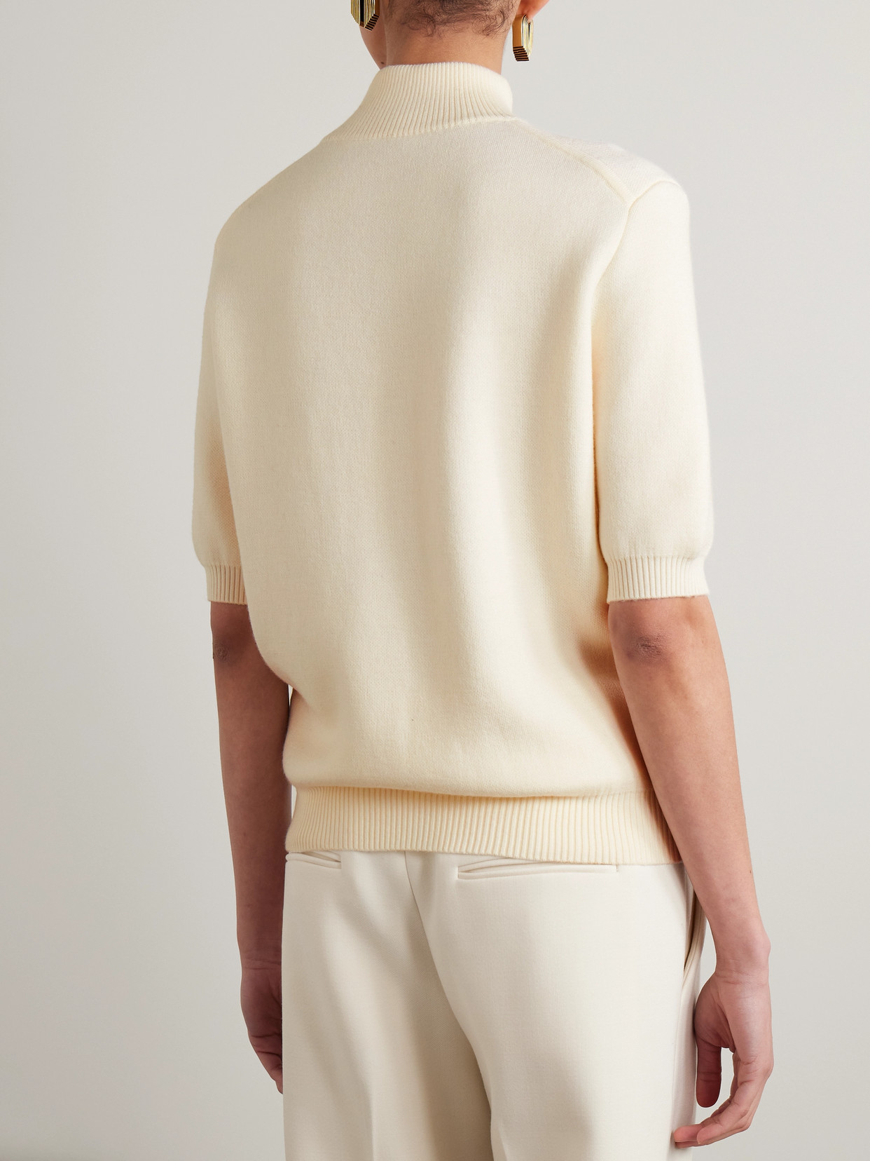 KHAITE MARCO WOOL-BLEND TURTLENECK SWEATER