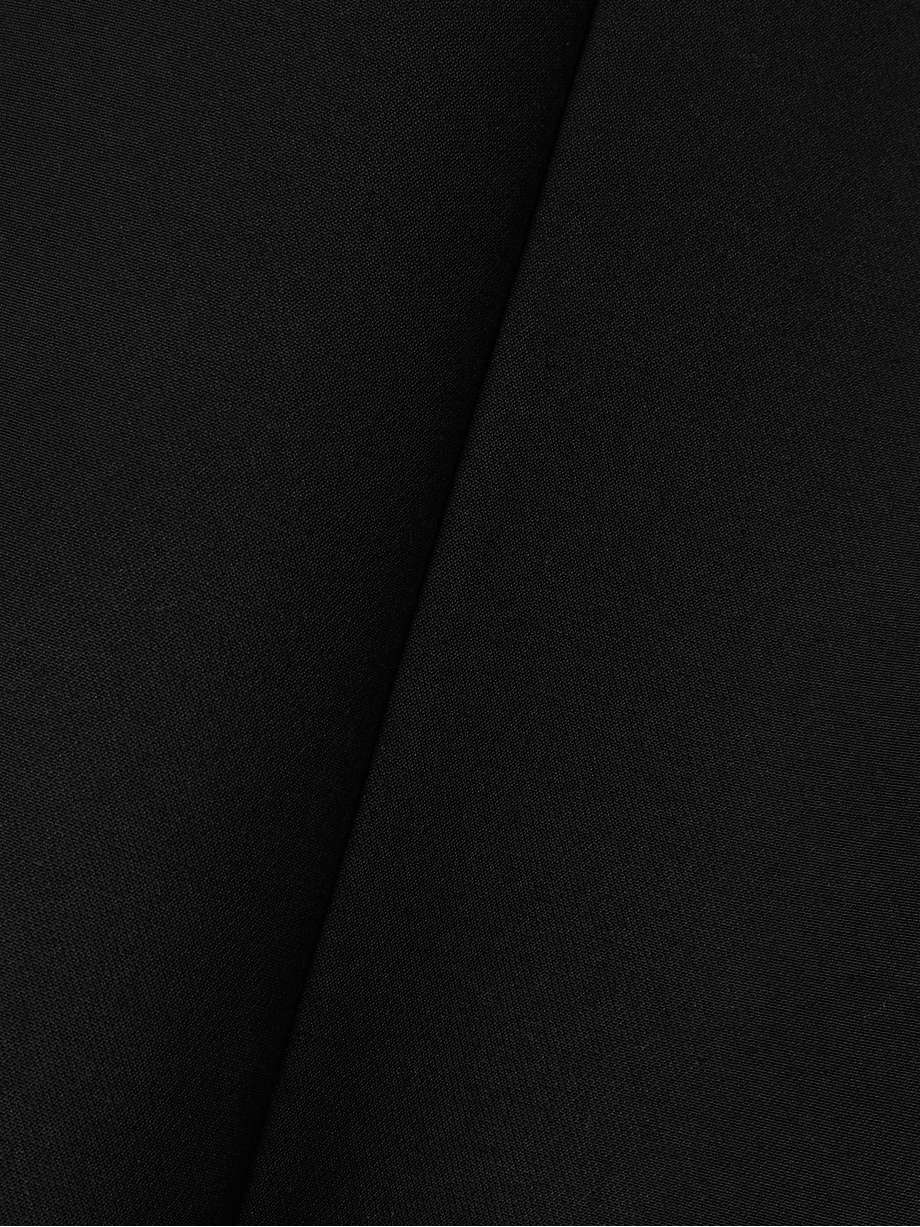 yao strapless grain de poudre gown