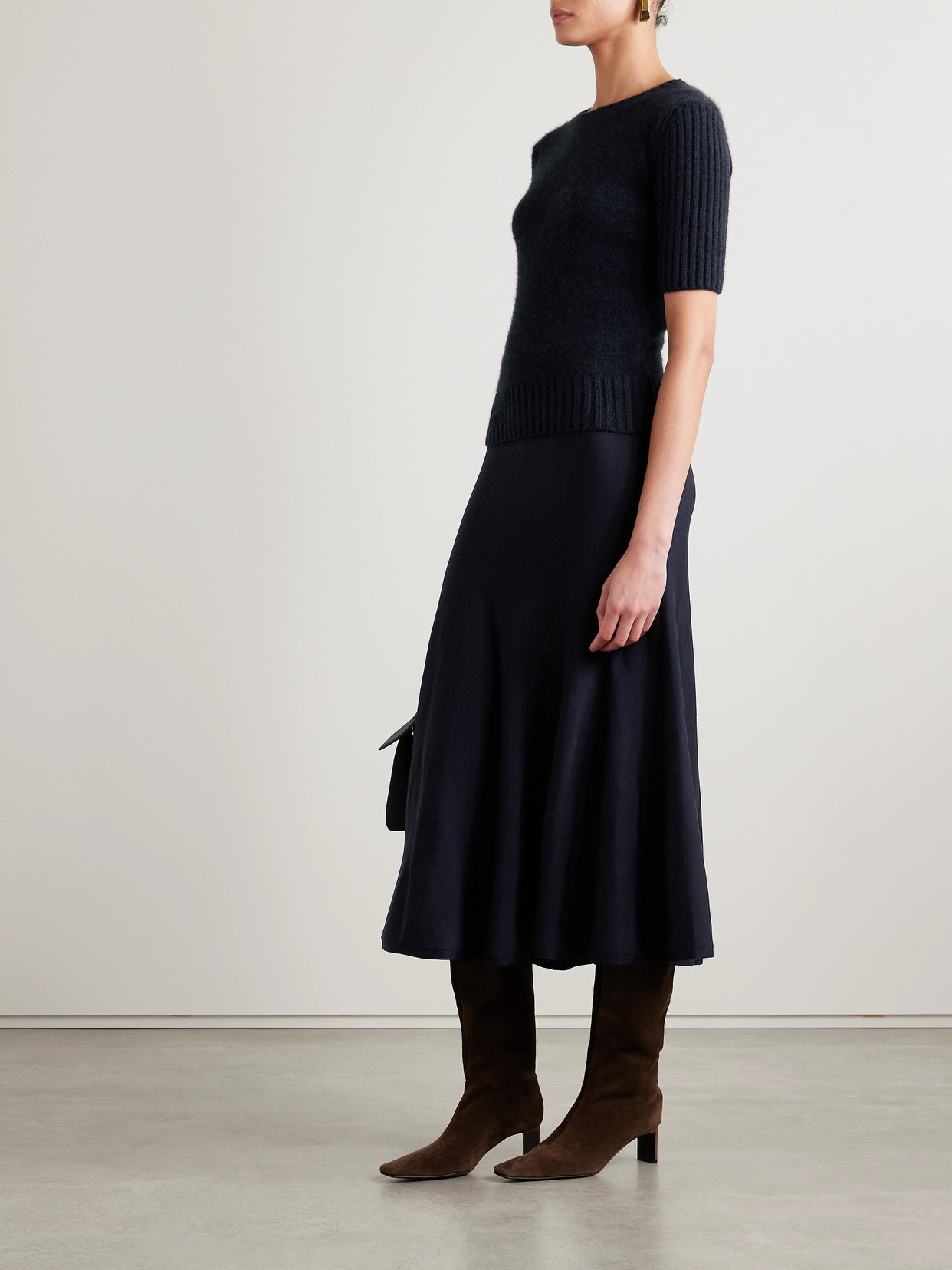 Mia Ribbed Cashmere Sweater