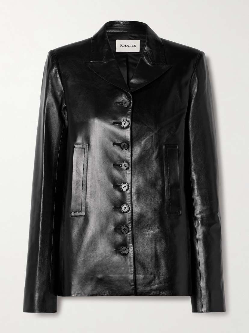 Khaite Saraphina Leather Jacket