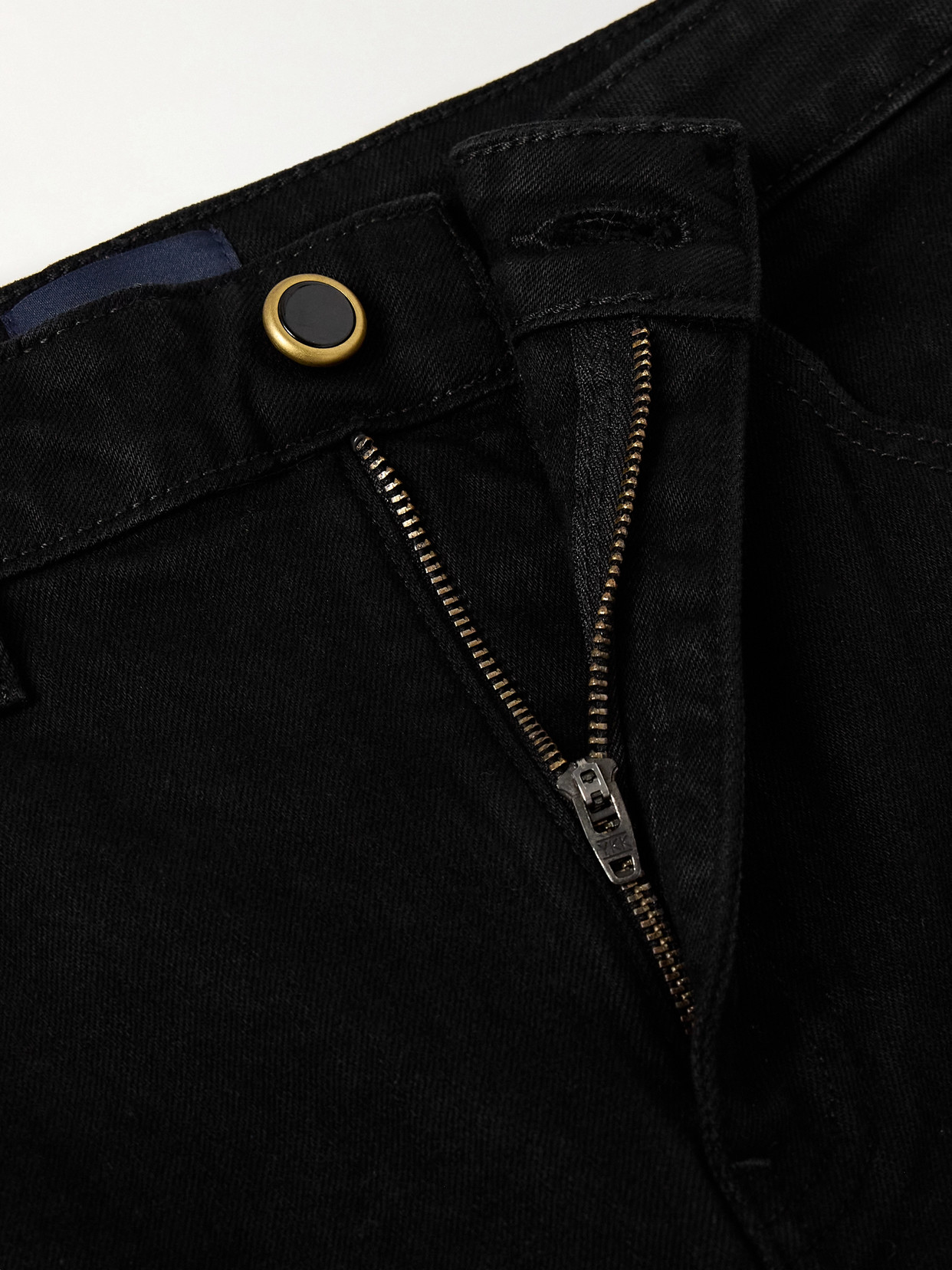 KHAITE VIVIAN MID-RISE STRAIGHT-LEG JEANS