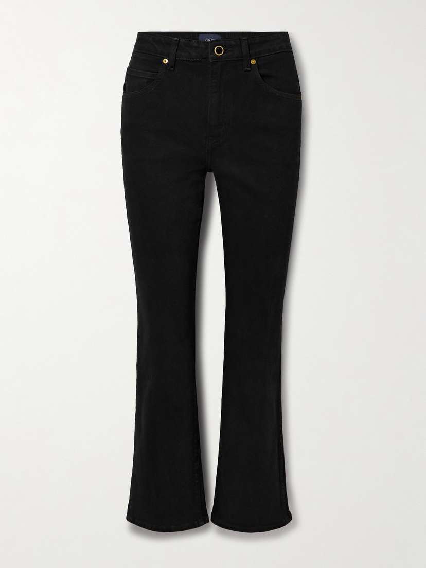 Khaite Vivian Mid-rise Straight-leg Jeans
