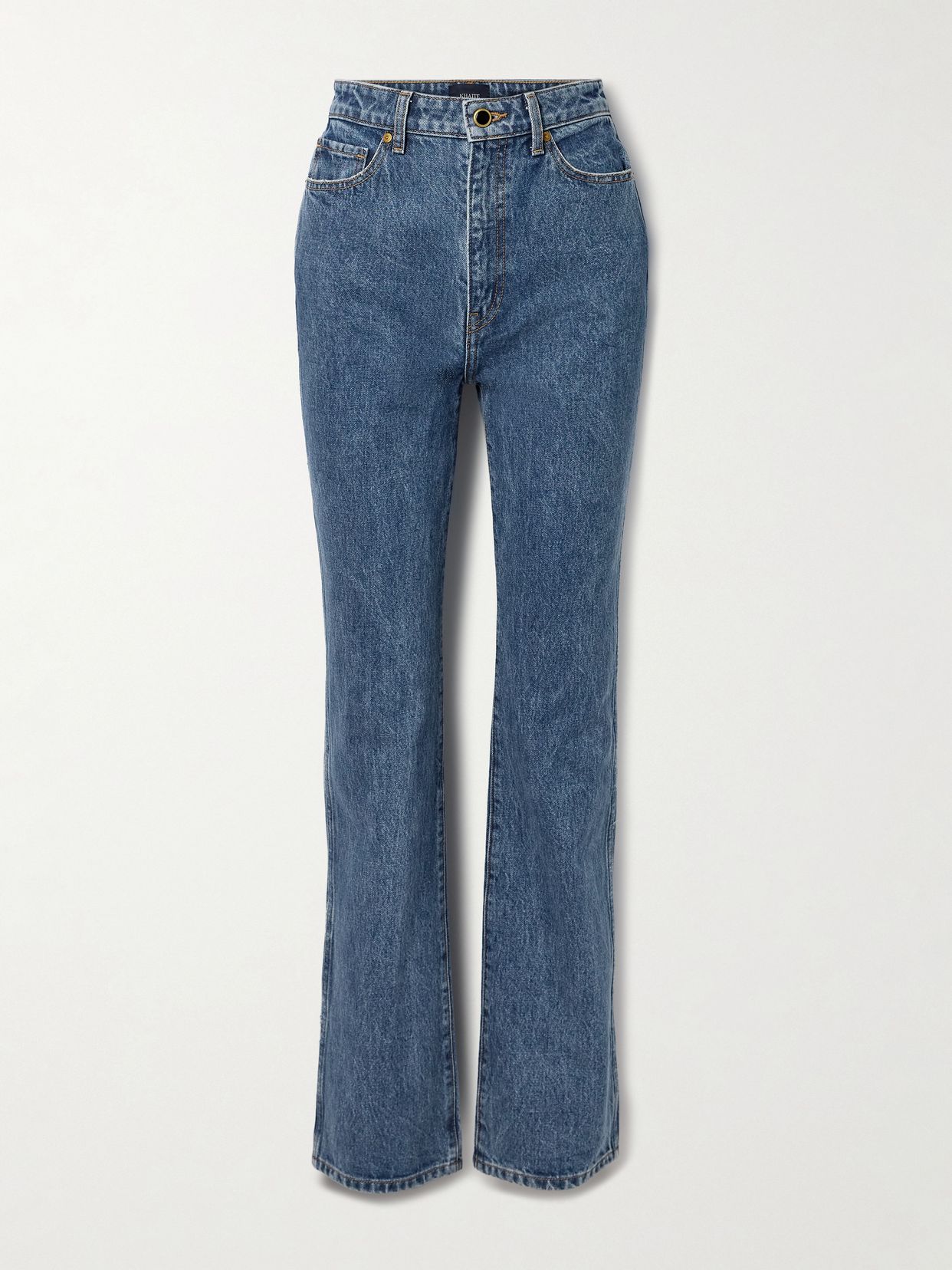Danielle high-rise slim-leg jeans