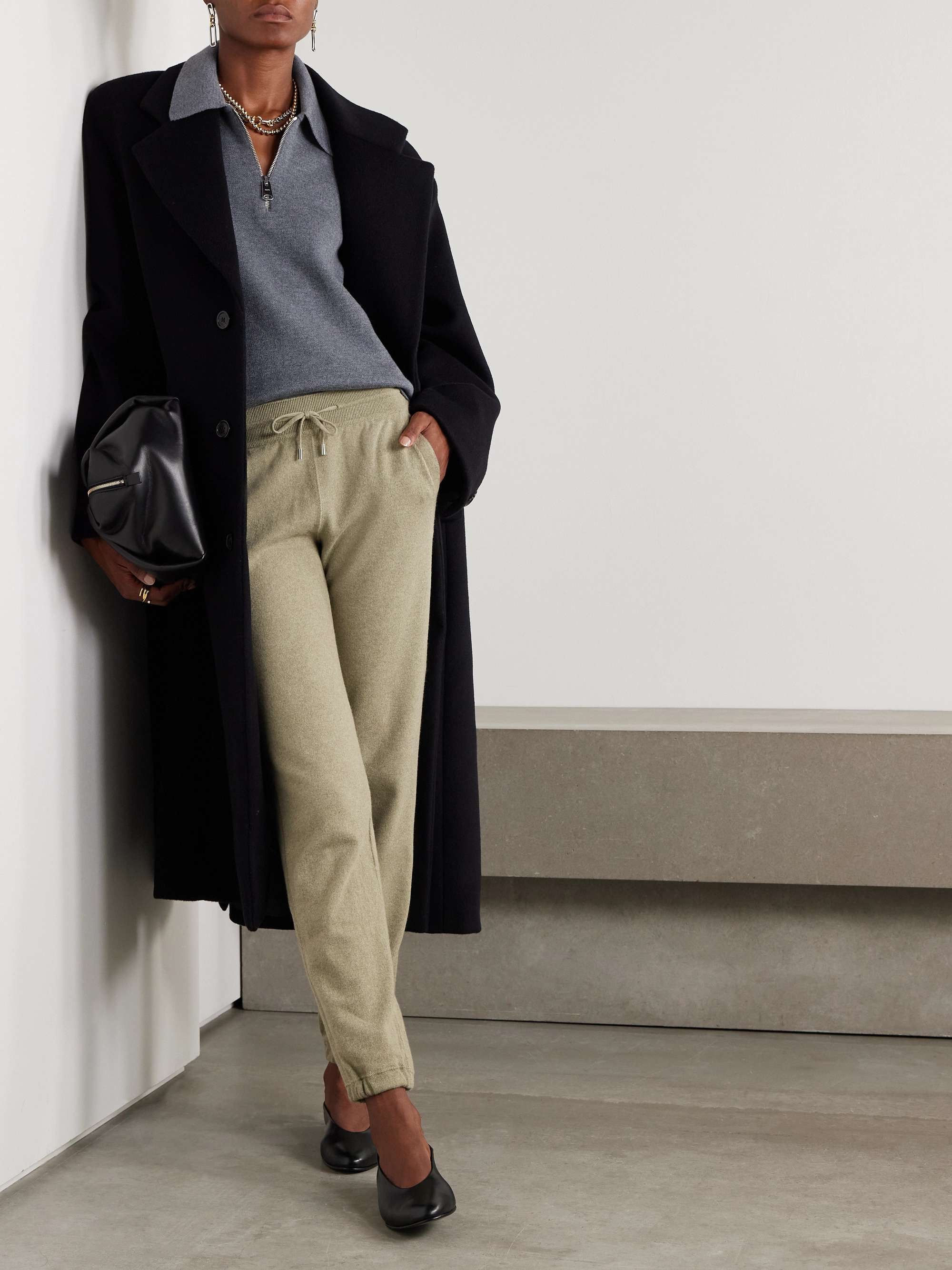 LORO PIANA Cashmere track pants