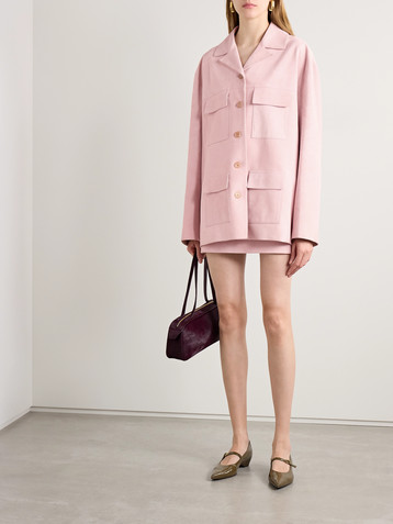 KHAITE Morsson suede jacket