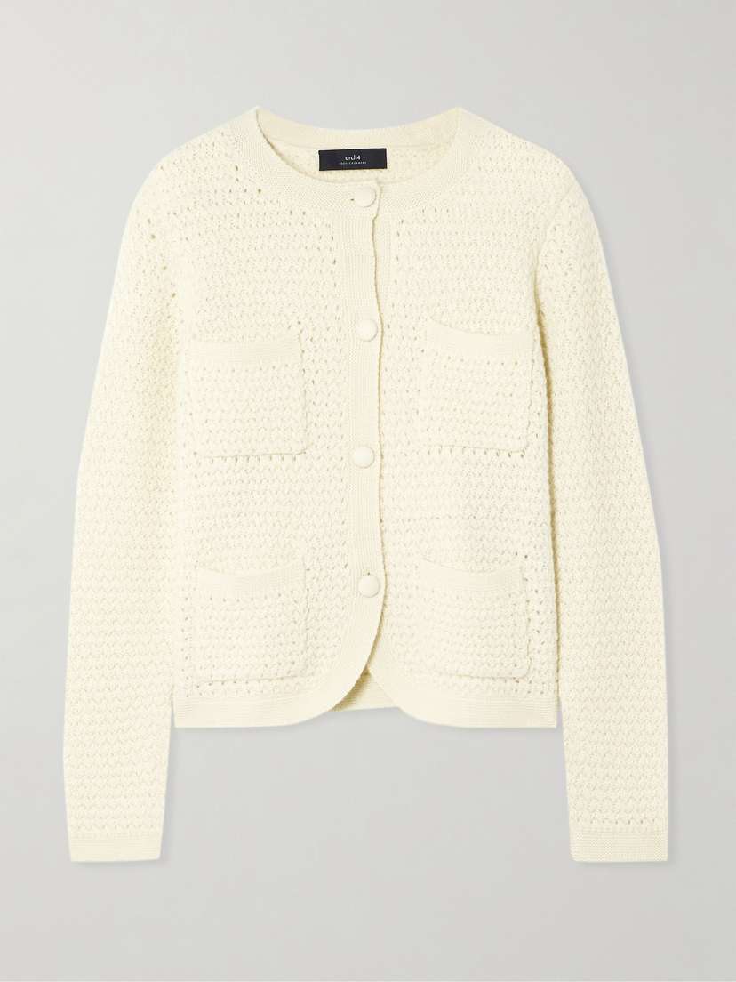 Arch4 Tulip Organic Cashmere Cardigan