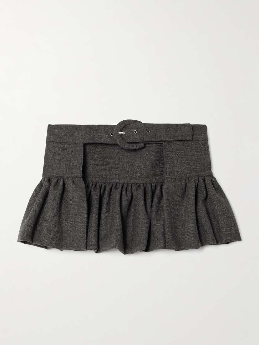 LIBEROWE + The Vanguard Ruffled Wool Belt