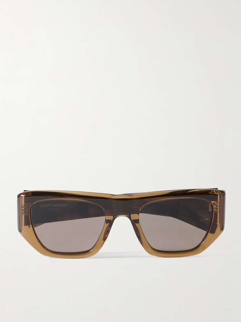 Saint Laurent Eyewear D-frame Tortoiseshell Acetate Sunglasses