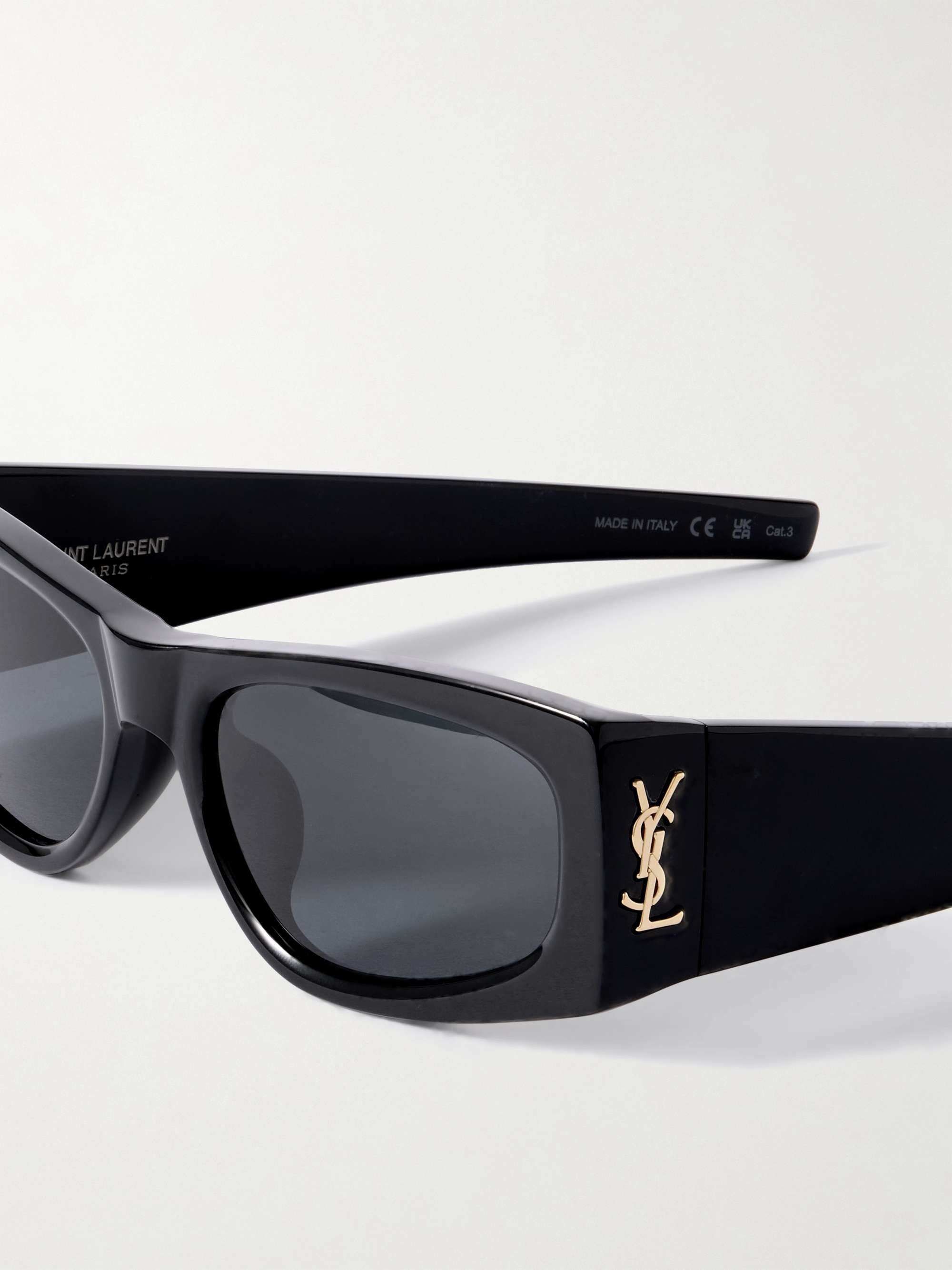 SAINT LAURENT EYEWEAR Square frame acetate sunglasses NET A PORTER