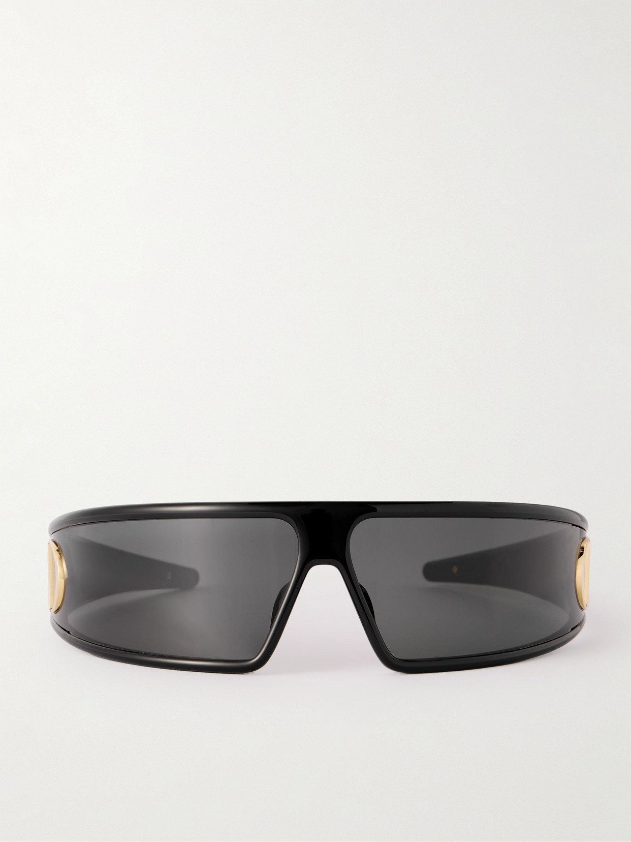 Dior Very M1u Wrap-around Acetate Sunglasses In Black