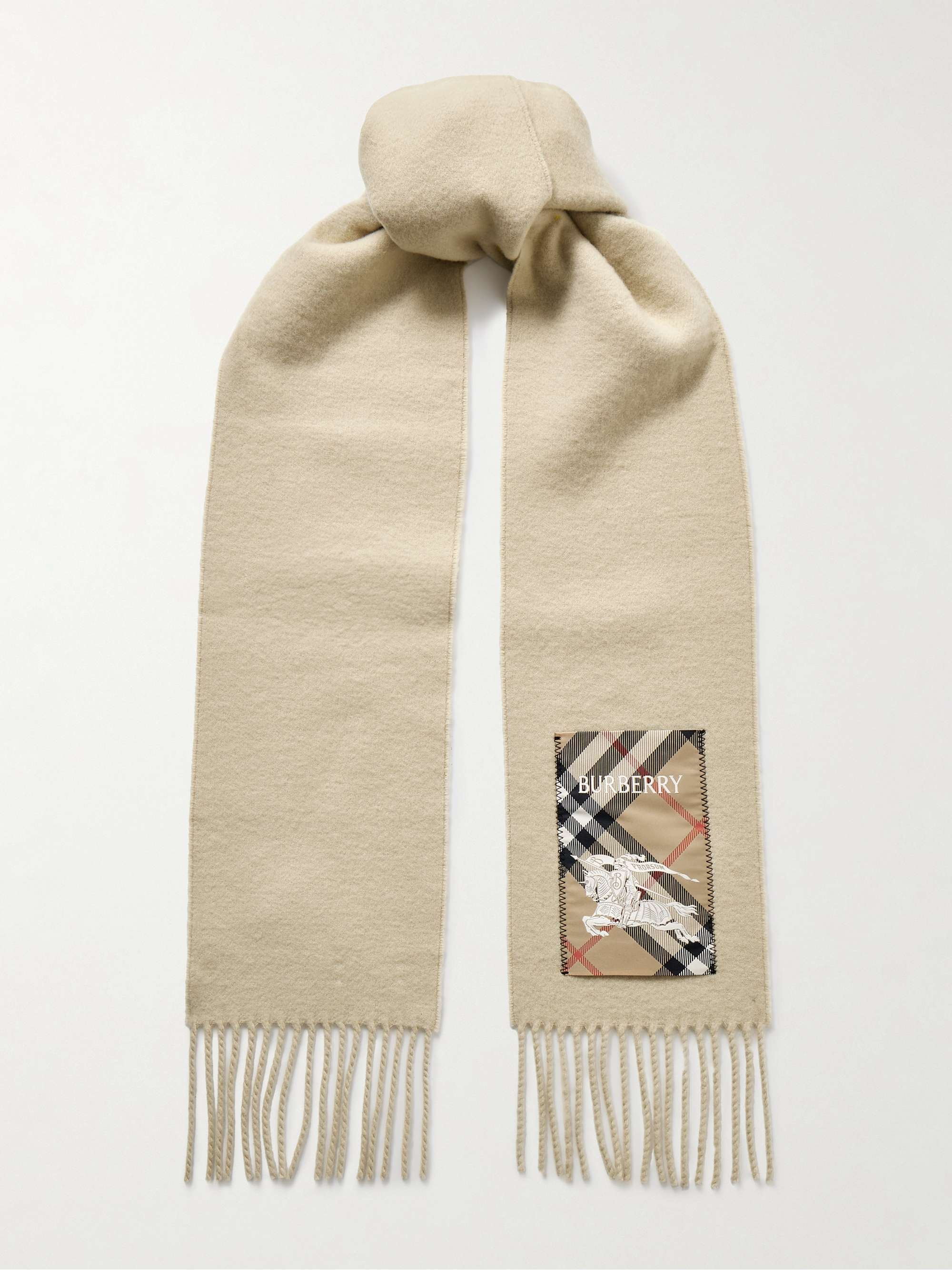 Net a porter burberry scarf sales