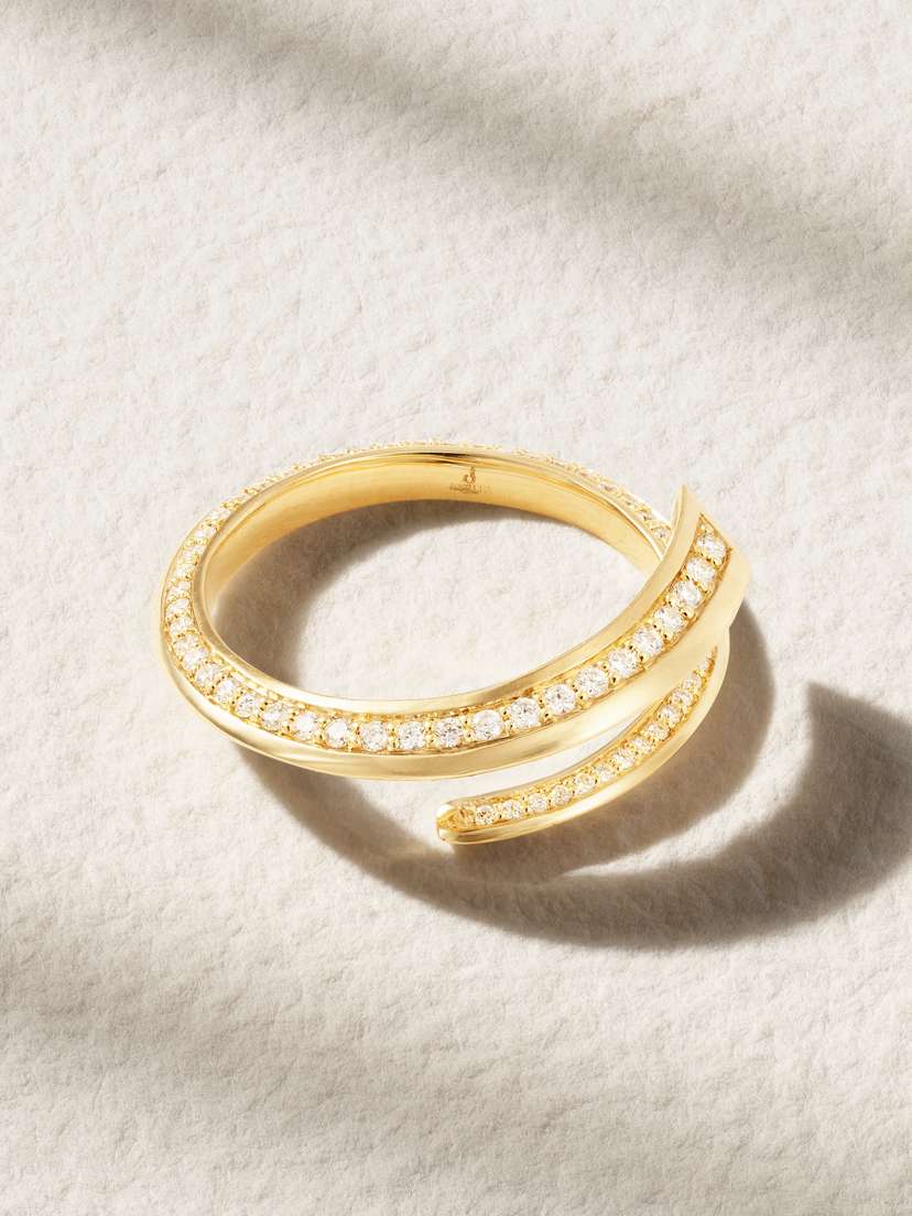 Sorellina Ziggy 18-karat Gold Diamond Ring