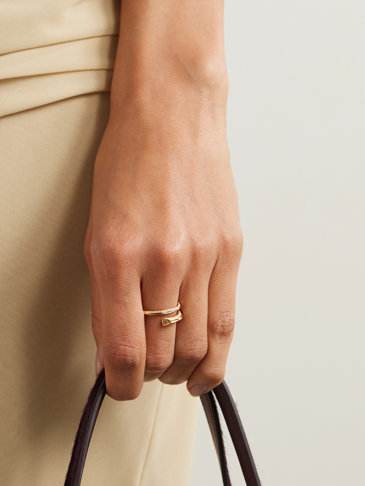 Sorellina Ziggy 18-karat Gold Diamond Ring In Gold