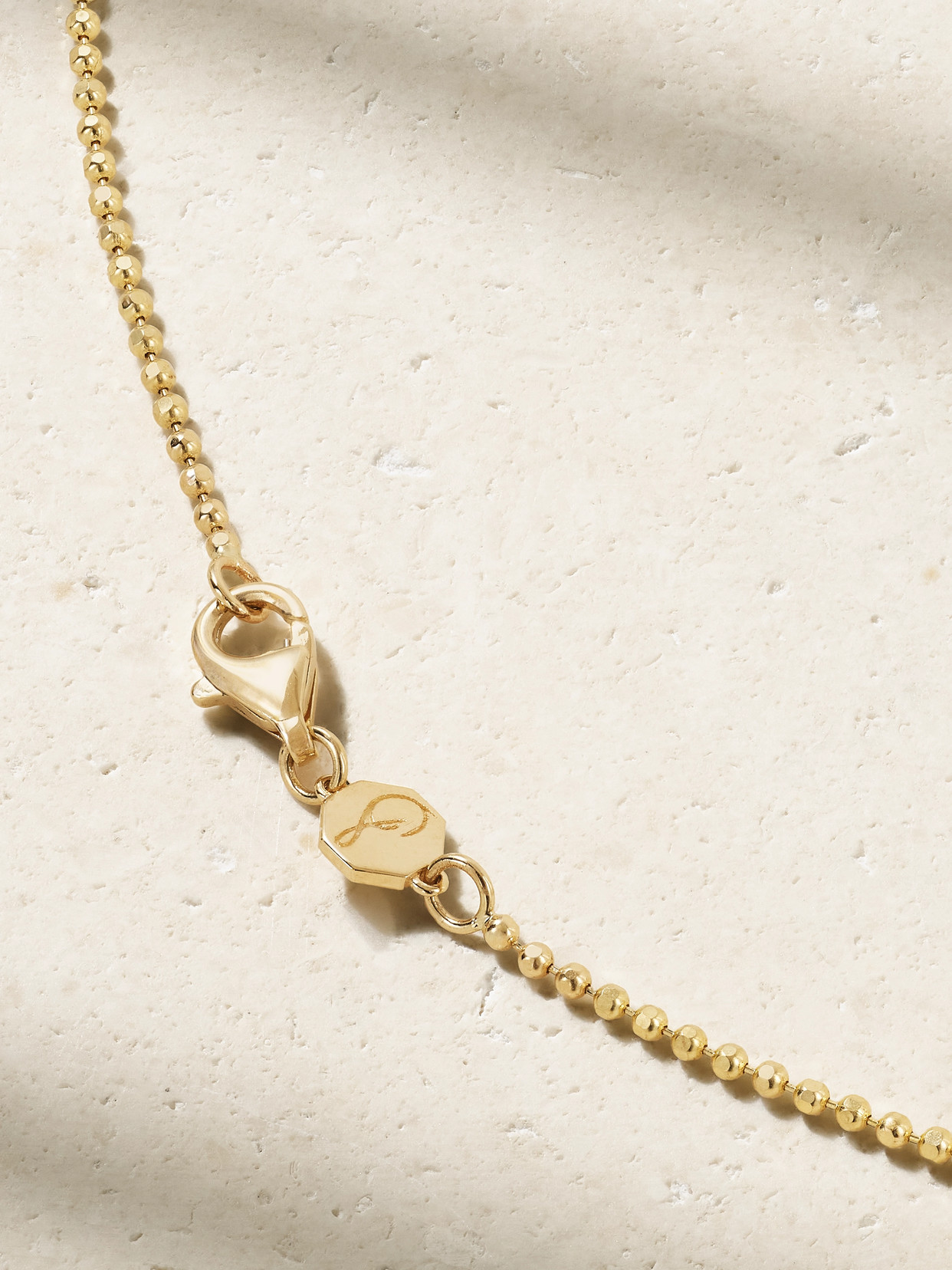 Sorellina Mini Ziggy 18-karat Gold, Lapis Lazuli And Diamond Necklace In Blue