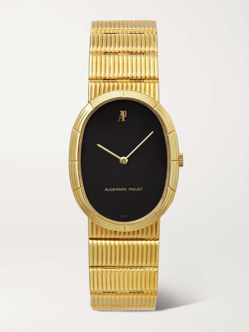 Stephanie Windsor + Audemars Piguet 1981 Automatic 31.75mm 18-karat Gold Watch