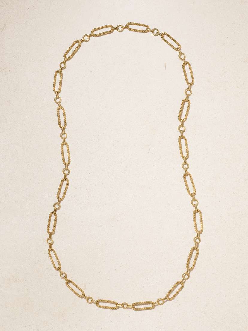 Stephanie Windsor Mid Century 1960 18-karat Gold Necklace