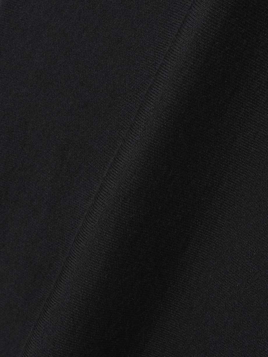 erebus wool, cashmere and silk-blend turtleneck midi dress