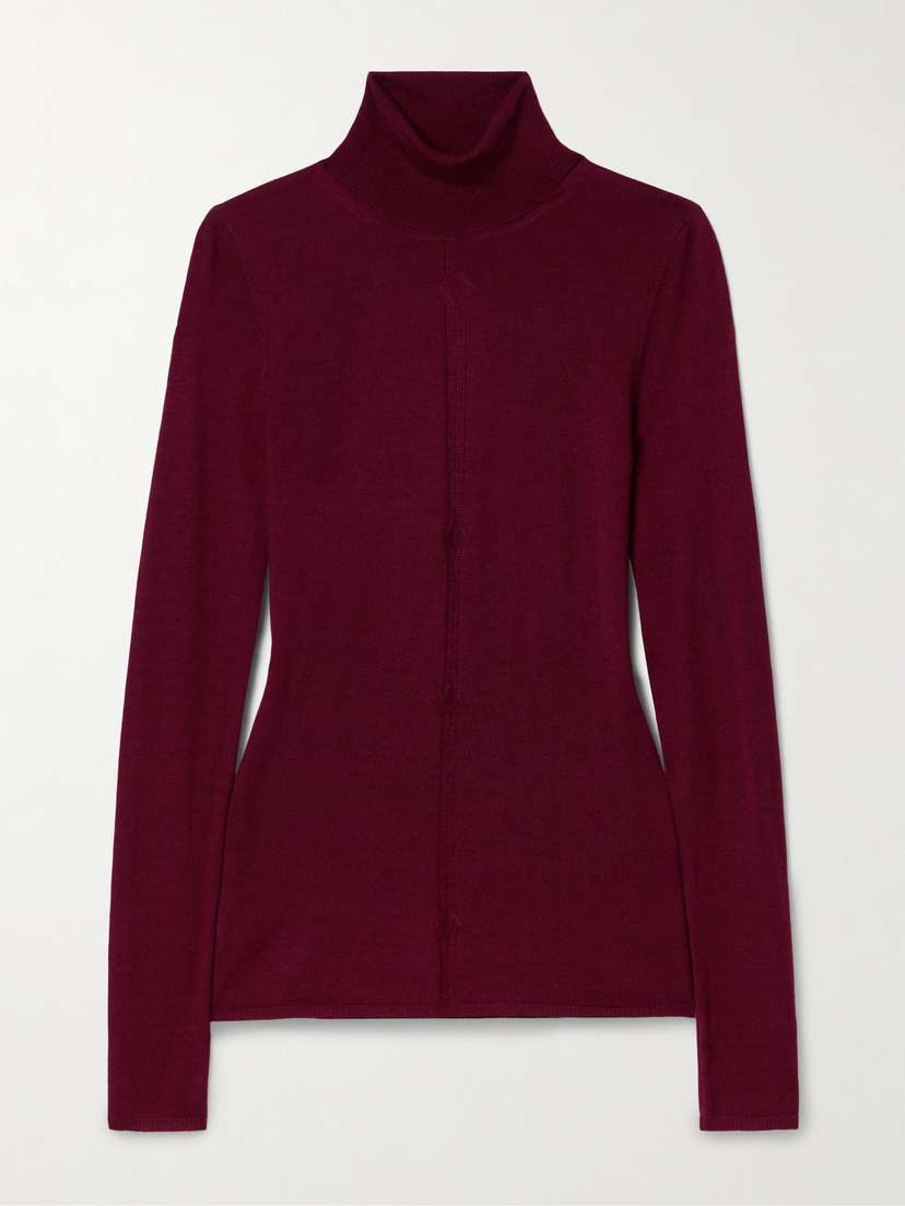Gabriela Hearst Steinem Cashmere And Silk-blend Turtleneck Sweater