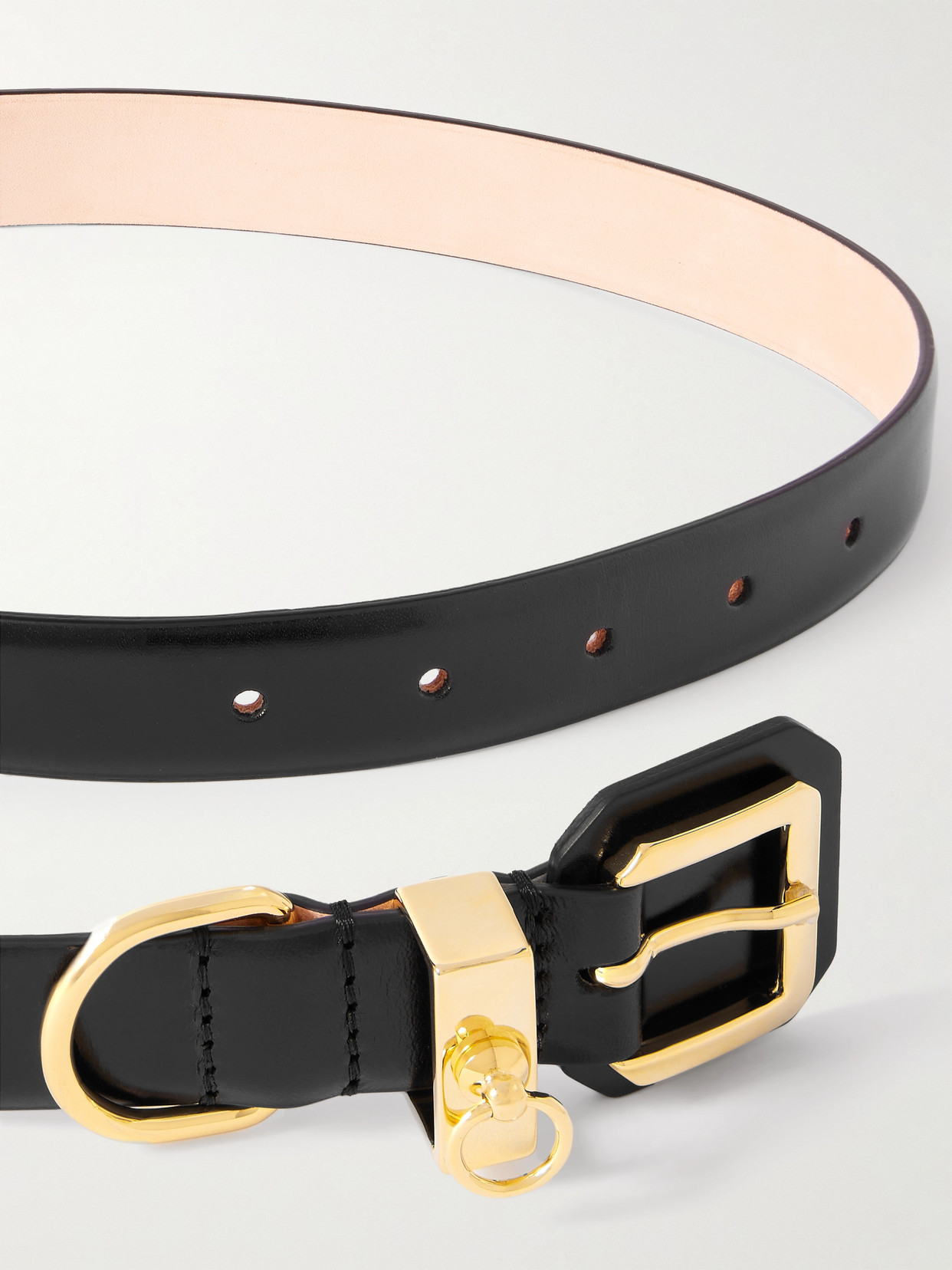 Dehanche Jolinar Leather Belt In Black