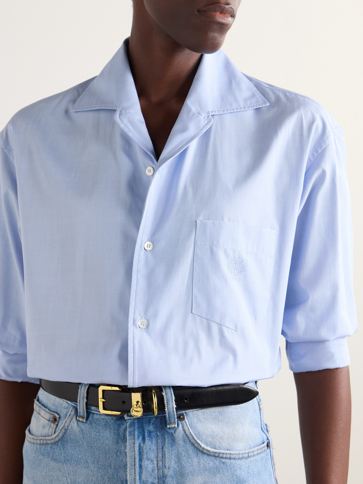 Dehanche Jolinar Leather Belt In Black