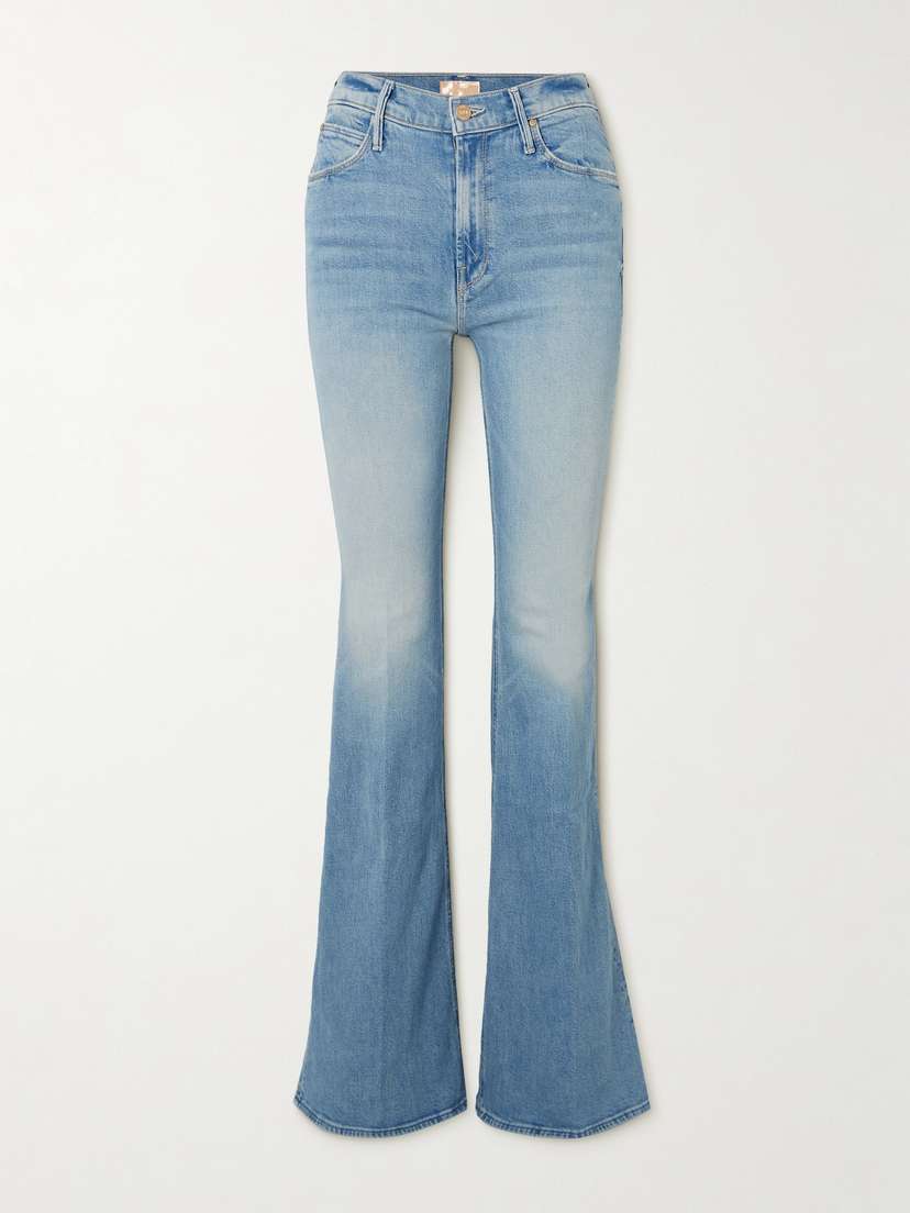 Mother The Doozy High-rise Flared Recycled Jeans