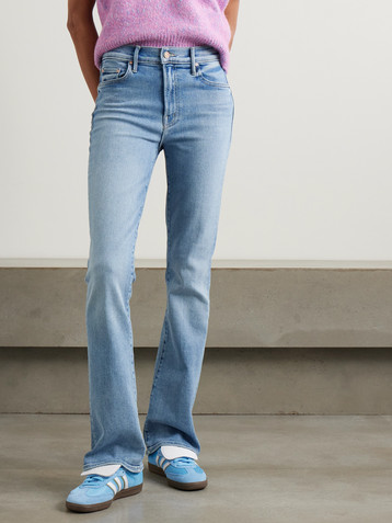 MOTHER The Outsider Sneak mid-rise flared jeans