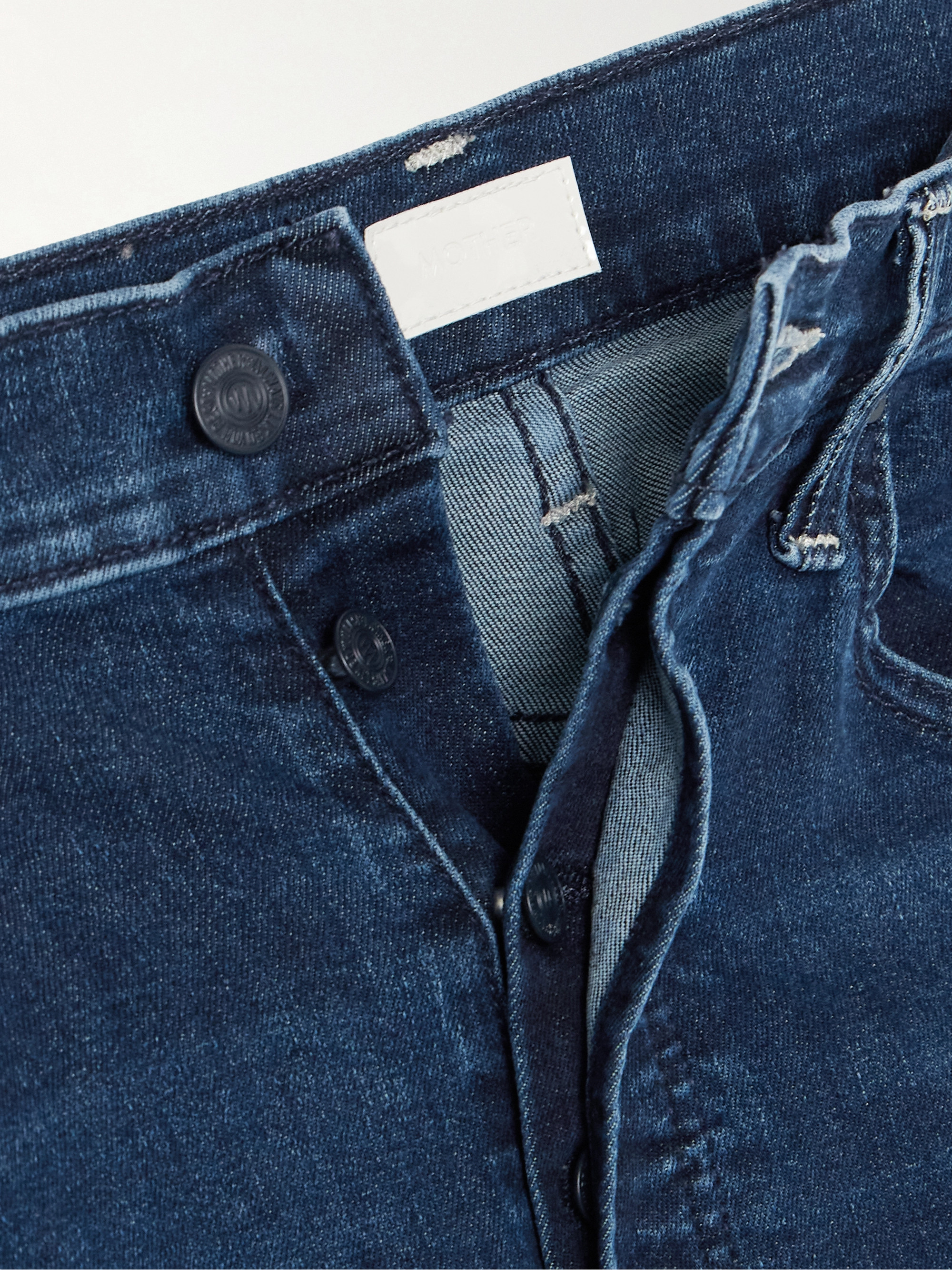 MOTHER The Tomcat Roller Sneak high-rise wide-leg jeans thumbnail