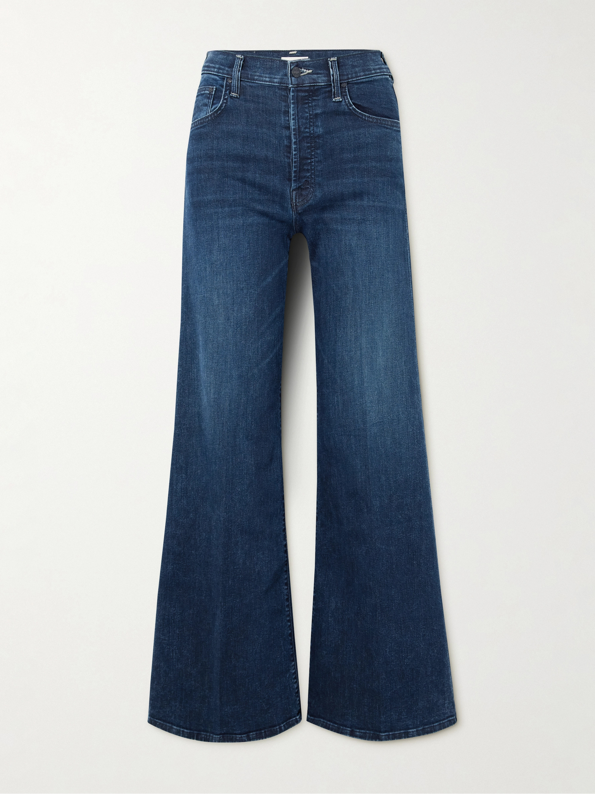 MOTHER The Tomcat Roller Sneak high-rise wide-leg jeans thumbnail